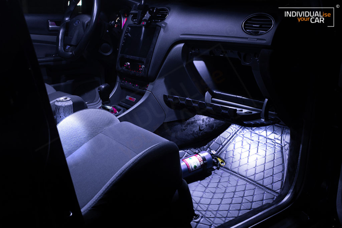 LED Innenraumbeleuchtung SET passend für Ford Focus MK2 ST - Cool-White